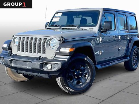 Used 2020 Jeep Wrangler Unlimited Sport image 1