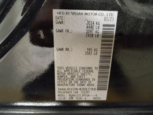 Used 2023 Nissan Altima 2.0 SR image 33