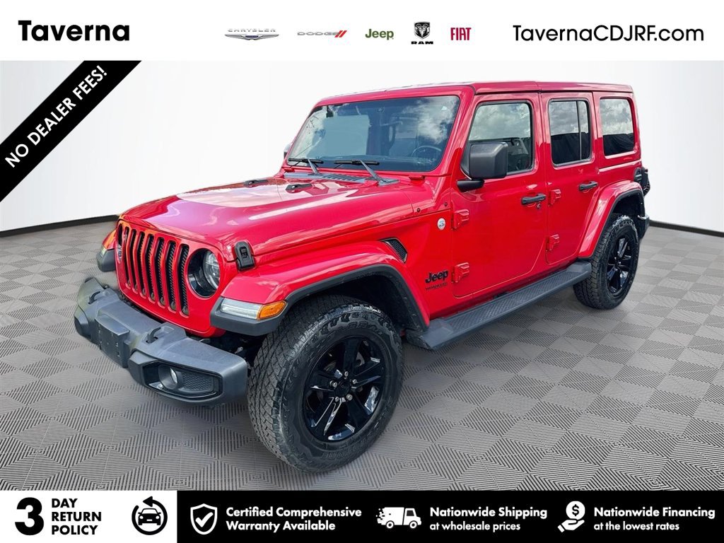 Certified 2022 Jeep Wrangler Unlimited Sahara AWD/4WD image 1