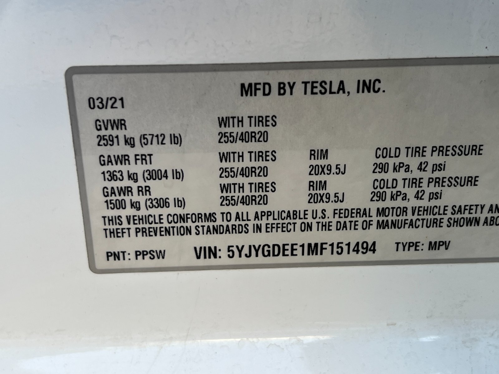 Used 2021 Tesla Model Y Long Range AWD/4WD image 28