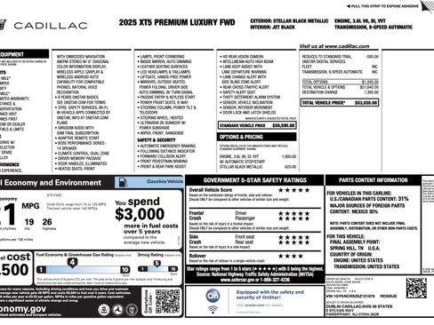 Used 2025 Cadillac XT5 Premium Luxury image 5