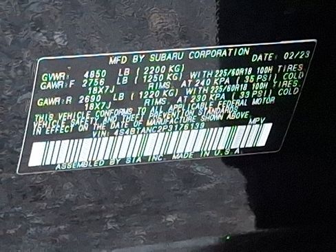 Certified 2023 Subaru Outback Limited image 28