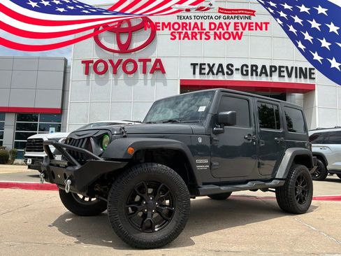Used 2017 Jeep Wrangler Unlimited Sport w/ Quick Order Package 24S AWD/4WD image 1