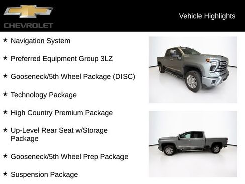 Used 2024 Chevrolet Silverado 3500 High Country w/ High Country Premium Package AWD/4WD image 5