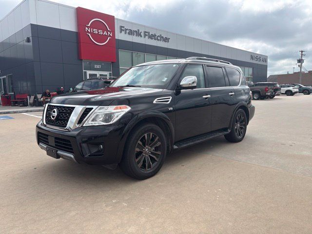 Used 2020 Nissan Armada Platinum w/ Captain's Chairs Package AWD/4WD image 1