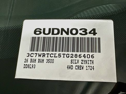 New 2026 RAM 3500 Tradesman w/ Chrome Appearance Group A AWD/4WD image 17