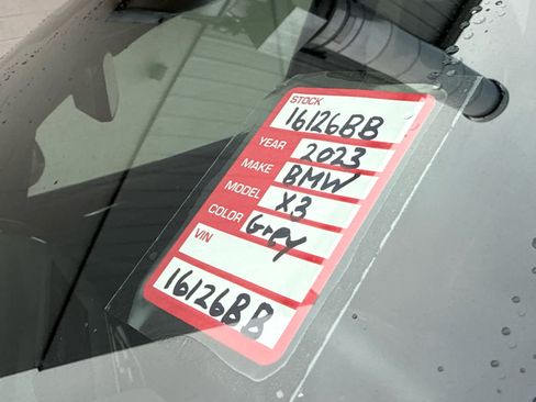 Certified 2023 BMW X3 xDrive30i w/ Convenience Package image 18