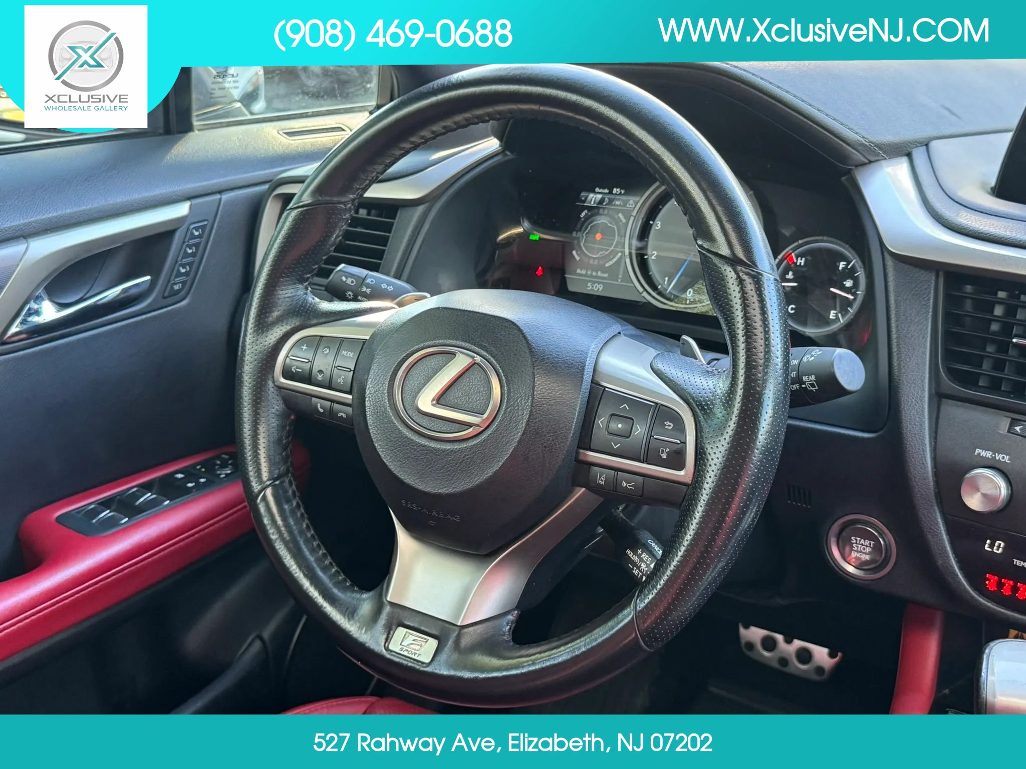 Used 2021 Lexus RX 350 F Sport w/ Accessory Package AWD/4WD image 11
