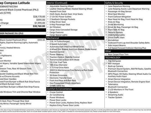 Certified 2025 Jeep Compass Latitude AWD/4WD image 4
