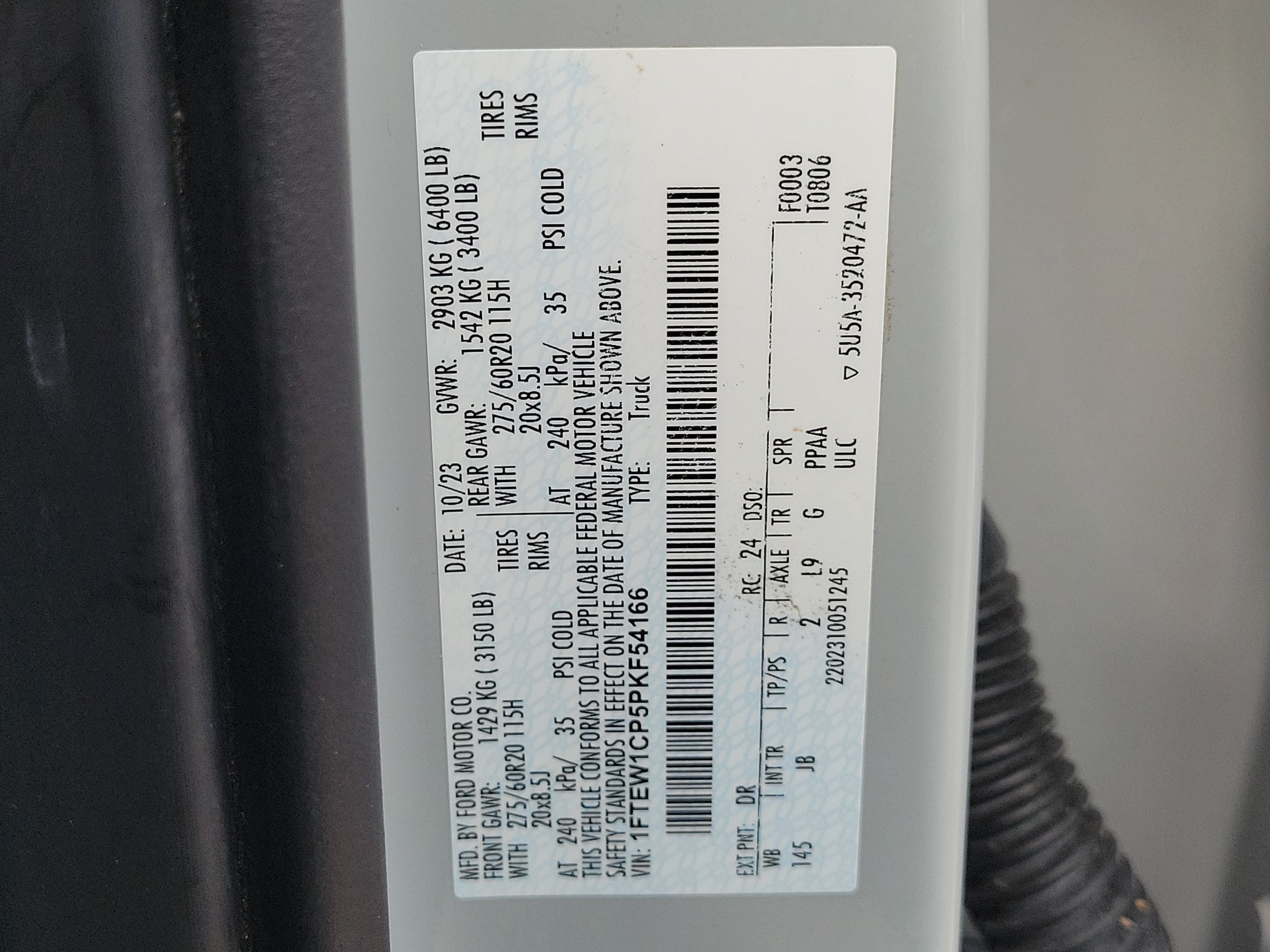 Used 2023 Ford F150 XL w/ STX Appearance Package RWD image 33