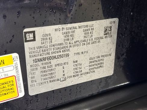 Used 2017 Chevrolet Traverse LS w/ LPO, 'HIT The Road' Package FWD image 14