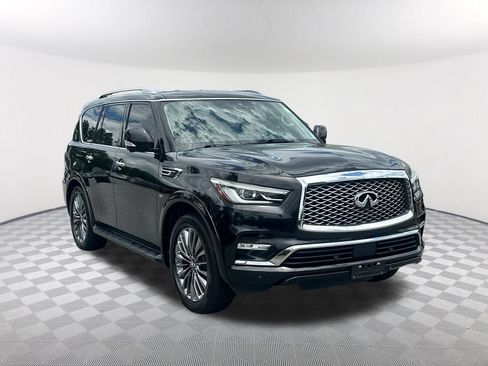Used 2019 INFINITI QX80 Luxe w/ 22" Wheel Package RWD image 3