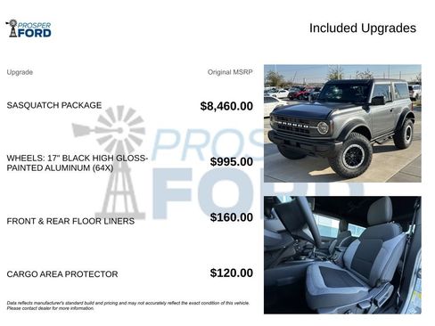 New 2025 Ford Bronco 2-Door w/ Sasquatch Package AWD/4WD image 37