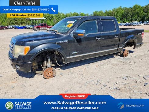 Used 2012 Ford F150 Platinum AWD/4WD image 1