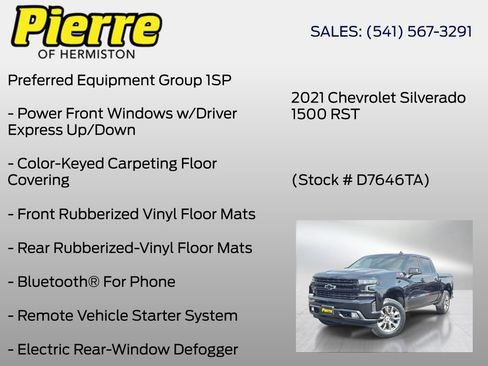 Used 2021 Chevrolet Silverado 1500 RST w/ Z71 Off-Road Package AWD/4WD image 12