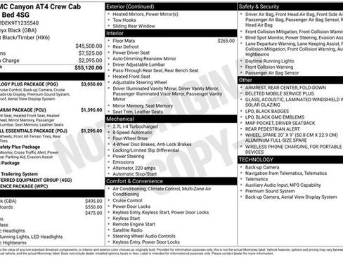 New 2026 GMC Canyon AT4 w/ Technology Plus Package AWD/4WD image 27