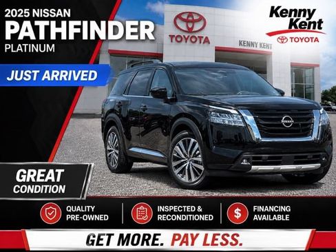 Used 2025 Nissan Pathfinder Platinum w/ Black Appearance Package AWD/4WD image 1