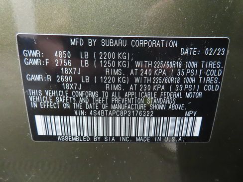 Used 2023 Subaru Outback Touring AWD/4WD image 63
