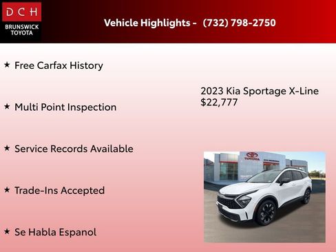 Used 2023 Kia Sportage X-Line w/ X-Line Premium Package image 4