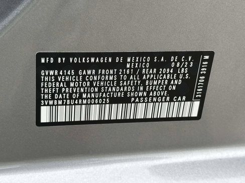 Certified 2024 Volkswagen Jetta Sport FWD image 5