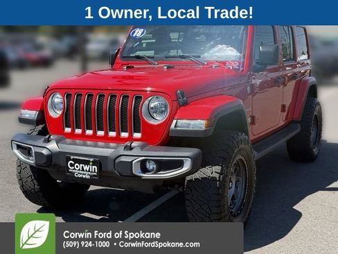 Used 2018 Jeep Wrangler Unlimited Sahara w/ Safety Group AWD/4WD image 5