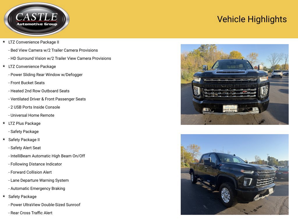 Used 2022 Chevrolet Silverado 3500 LTZ w/ Z71 Chrome Sport Edition AWD/4WD image 10