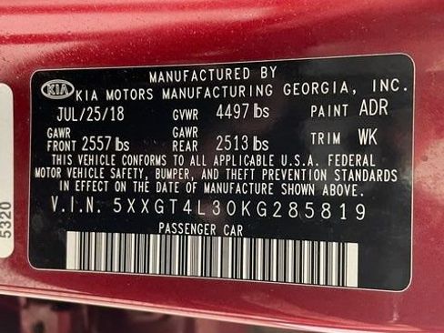 Used 2019 Kia Optima S image 27