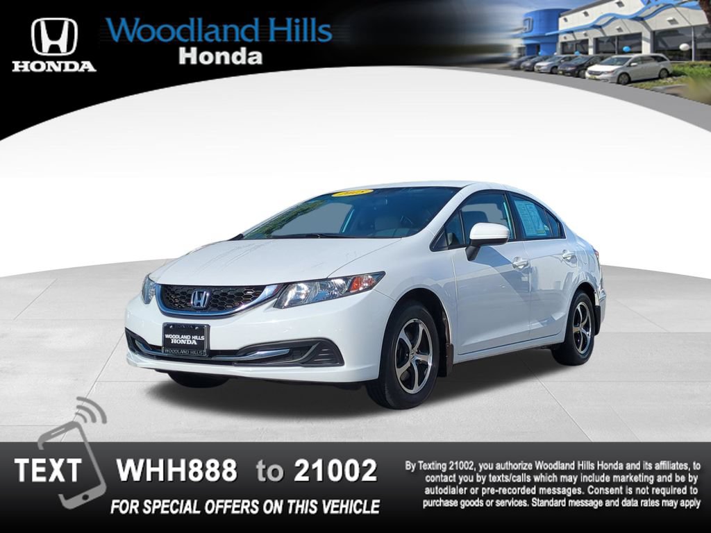 Used 2015 Honda Civic SE image 1