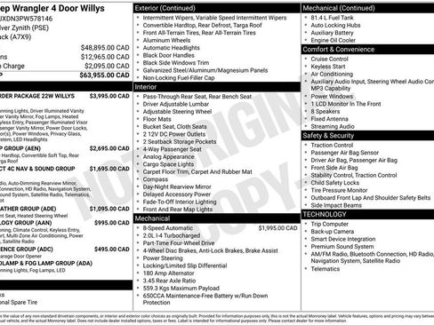 Used 2023 Jeep Wrangler Willys AWD/4WD image 13