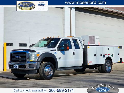 Used 2015 Ford F550 4x4 SuperCab Super Duty image 1