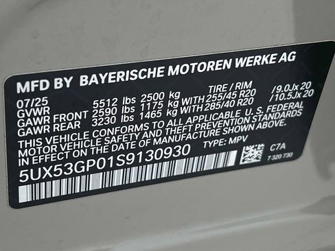 Certified 2025 BMW X3 xDrive30i w/ Premium Package image 21