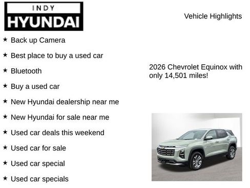 Used 2026 Chevrolet Equinox LT w/ Convenience Package II AWD/4WD image 7