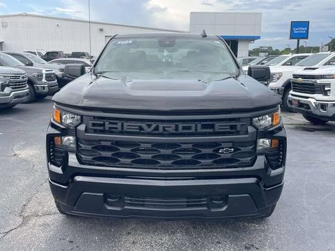 Certified 2026 Chevrolet Silverado 1500 Custom w/ Turbomax Blackout Package RWD image 6
