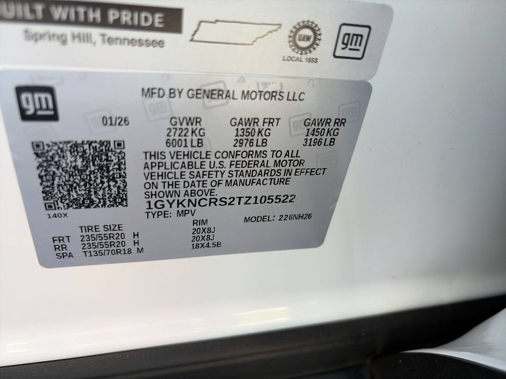 Certified 2026 Cadillac XT5 Premium Luxury w/ Driver Assist Package FWD image 39