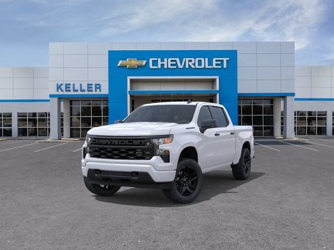 New 2026 Chevrolet Silverado 1500 Custom w/ LPO, Dark Essentials Package AWD/4WD image 8