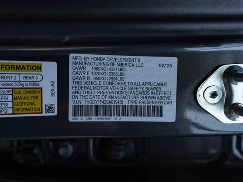 Used 2025 Honda Accord SE image 46