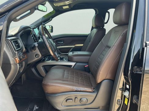 Used 2021 Nissan Titan Platinum Reserve w/ Off Road Protection Package AWD/4WD image 6
