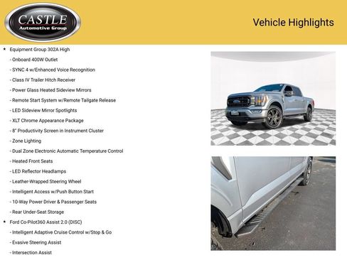 Used 2022 Ford F150 XLT w/ Equipment Group 302A High AWD/4WD image 4