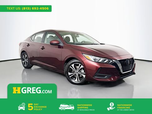 Used 2022 Nissan Sentra SV FWD image 1