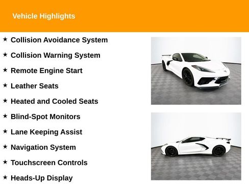 Used 2025 Chevrolet Corvette Stingray Premium Cpe w/ Z51 Performance Package RWD image 2
