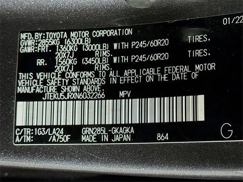 Used 2022 Toyota 4Runner Limited image 17