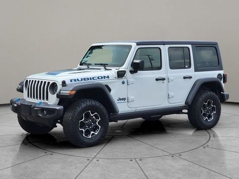 Certified 2023 Jeep Wrangler Unlimited Rubicon 4xe w/ Cold Weather Group AWD/4WD image 3