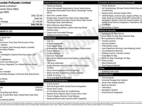 Used 2020 Hyundai Palisade Limited image 4