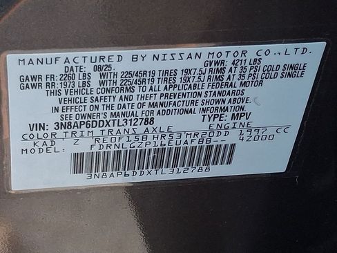 Used 2026 Nissan Kicks SR w/ SR Premium Package AWD/4WD image 28