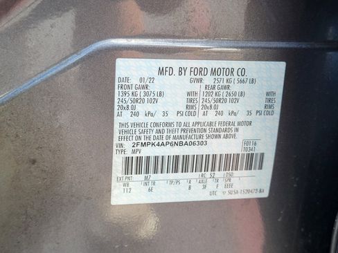 Certified 2022 Ford Edge ST image 35