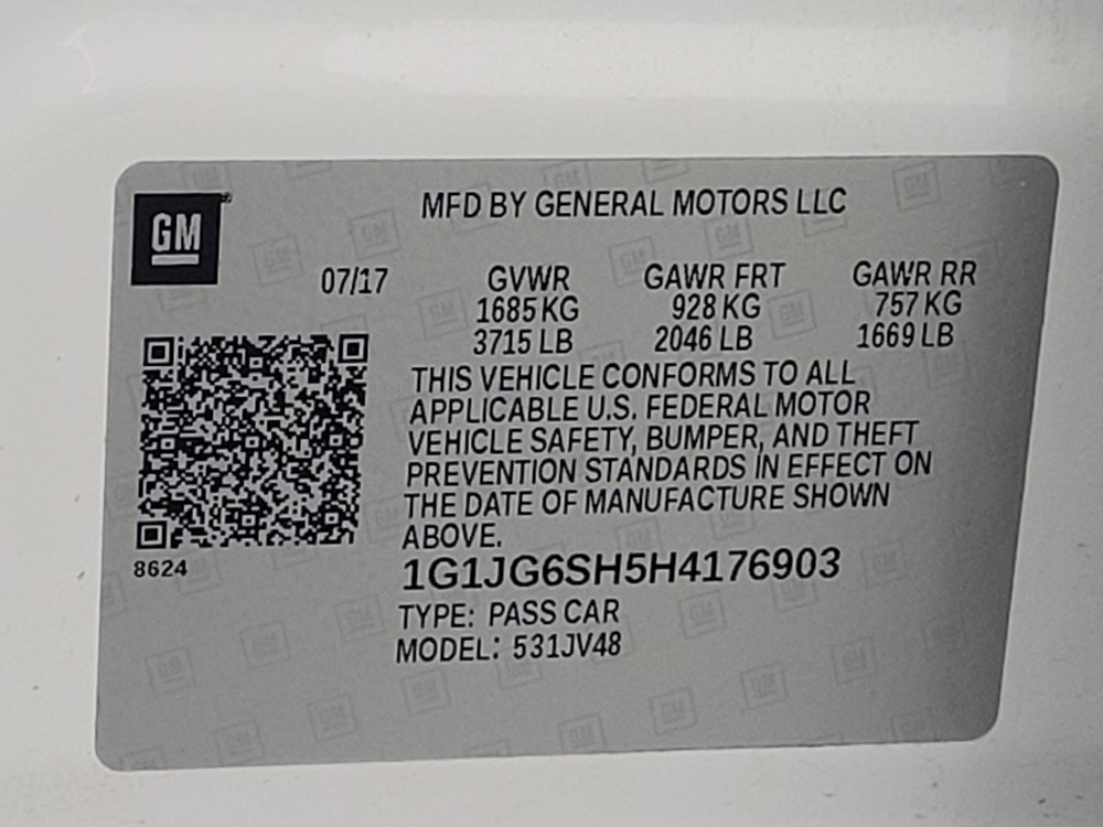 Used 2017 Chevrolet Sonic LT FWD image 33