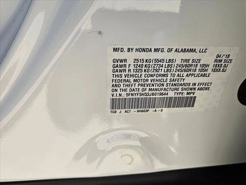 Used 2018 Honda Pilot EX-L image 23