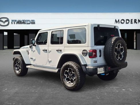 Used 2022 Jeep Wrangler Unlimited Rubicon 4xe w/ Steel Bumper Group AWD/4WD image 3
