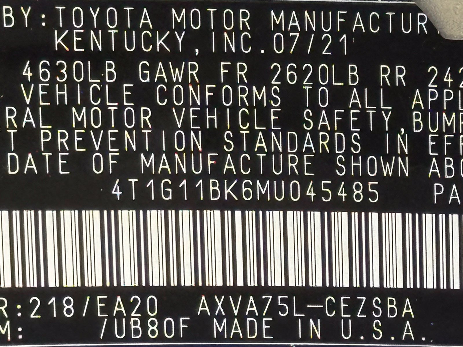 Used 2021 Toyota Camry SE AWD/4WD image 51