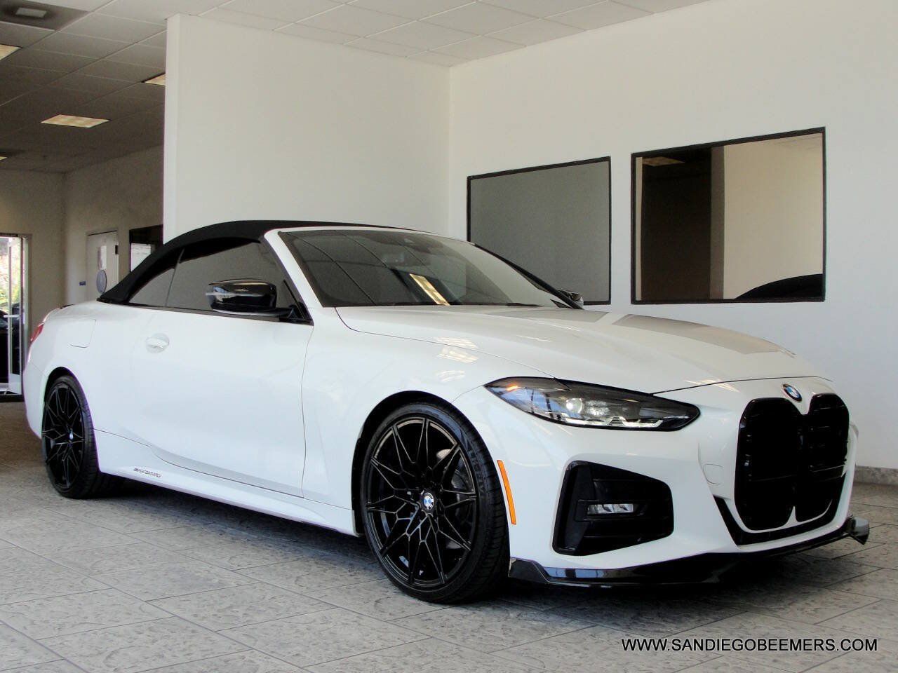 Used 2022 BMW 430i Convertible w/ M Sport Package RWD image 47